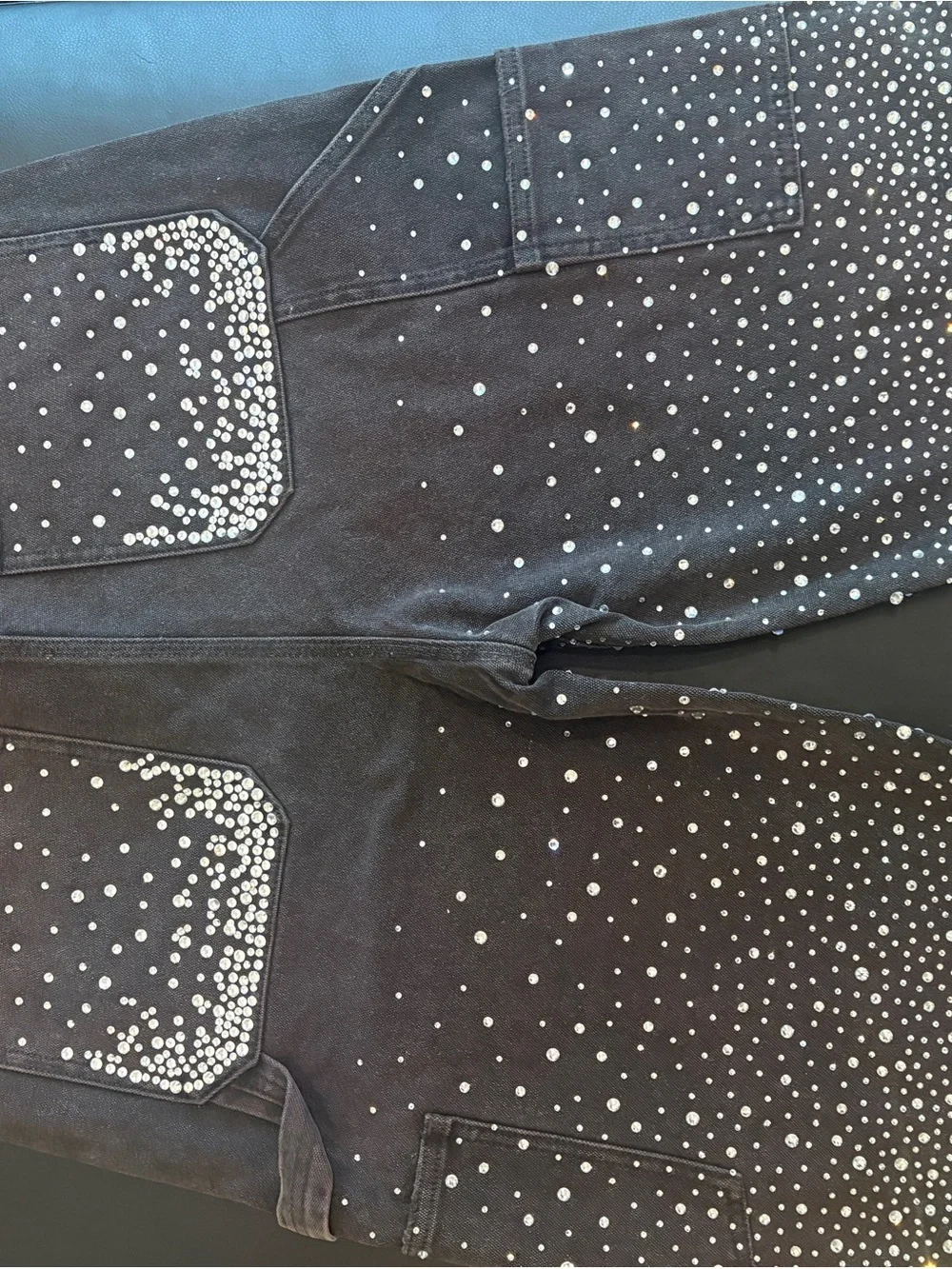 Birth Of Royal Child Diamond Jorts Black